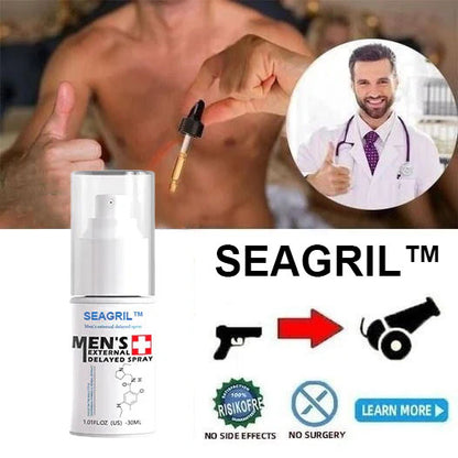 SEAGRIL™ Men's long-lasting and stronger delay sprays