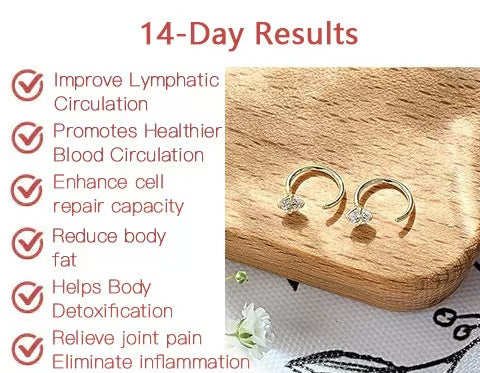 Lymphatic Activaty Earrings✨28-Day Results✨🔥🔥