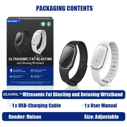 🐩SEAGRIL™ Ultrasonic Fat Blasting and Detoxing Wristband (🔥LAST DAY 70% OFF)