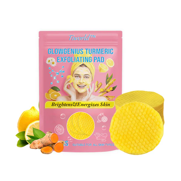 Tiworld™ GlowGenius Turmeric Exfoliating Pad