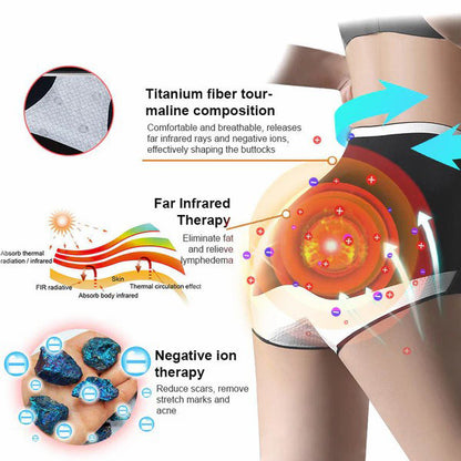 Medical Grade Titanium Fiber Self-heating Tourmaline Shaping Shorts